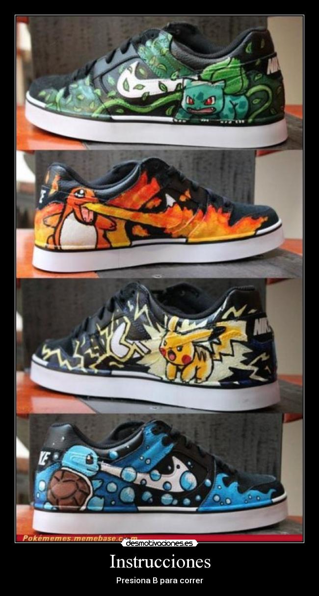 Instrucciones - Presiona B para correr