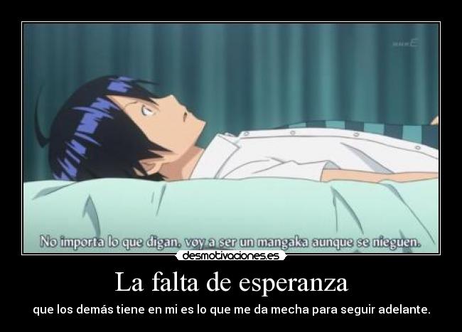 La falta de esperanza - 
