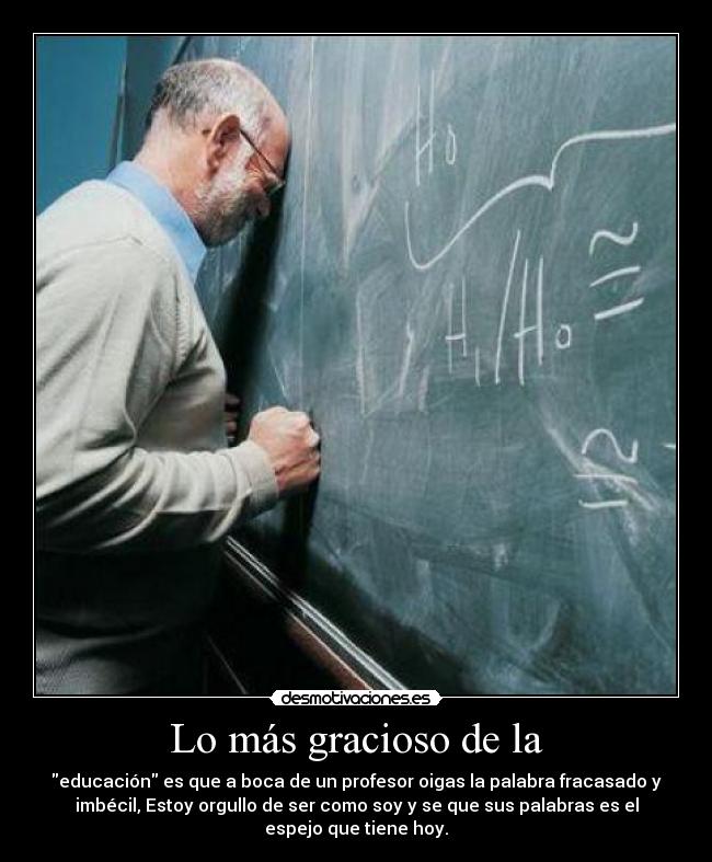 Lo más gracioso de la -