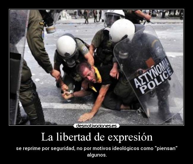 La libertad de expresión - 