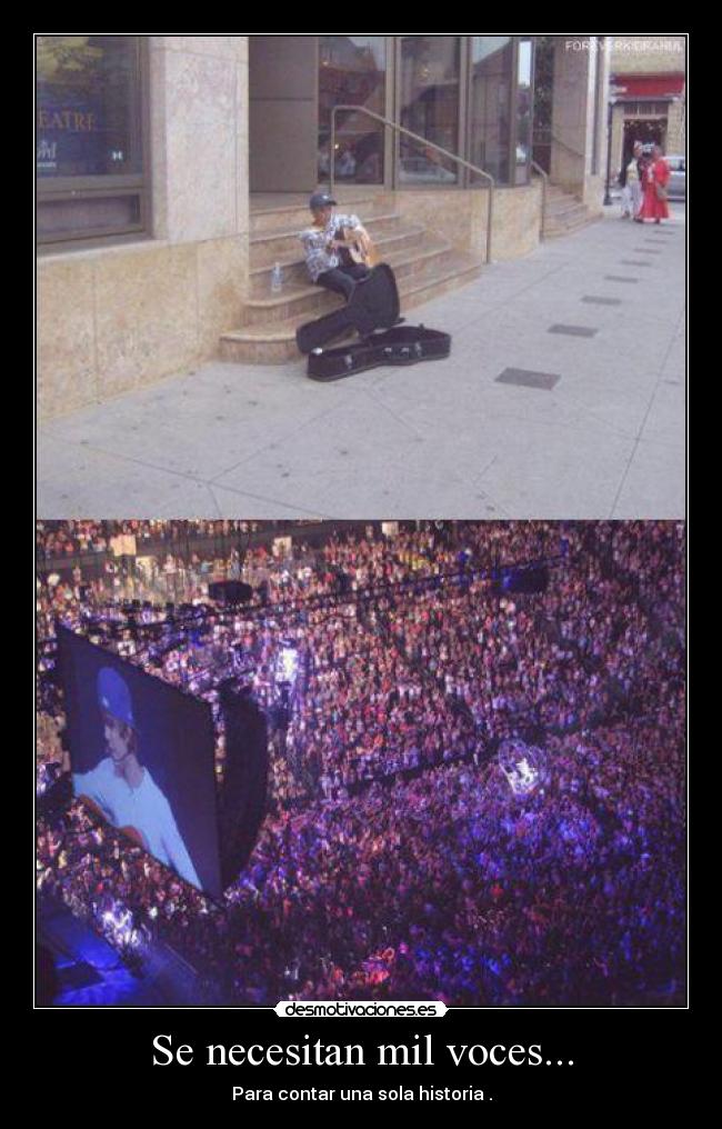 Se necesitan mil voces... - 
