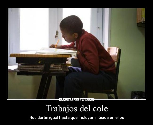 Trabajos del cole - 