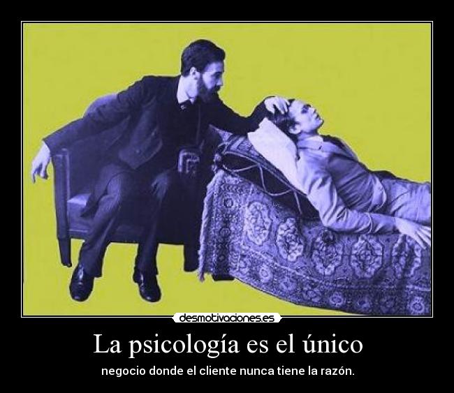 La psicología es el único - 