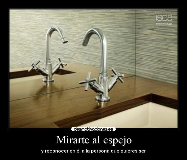 Mirarte al espejo -
