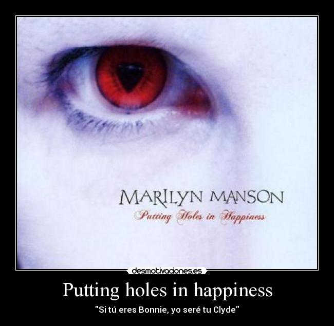 Putting holes in happiness -