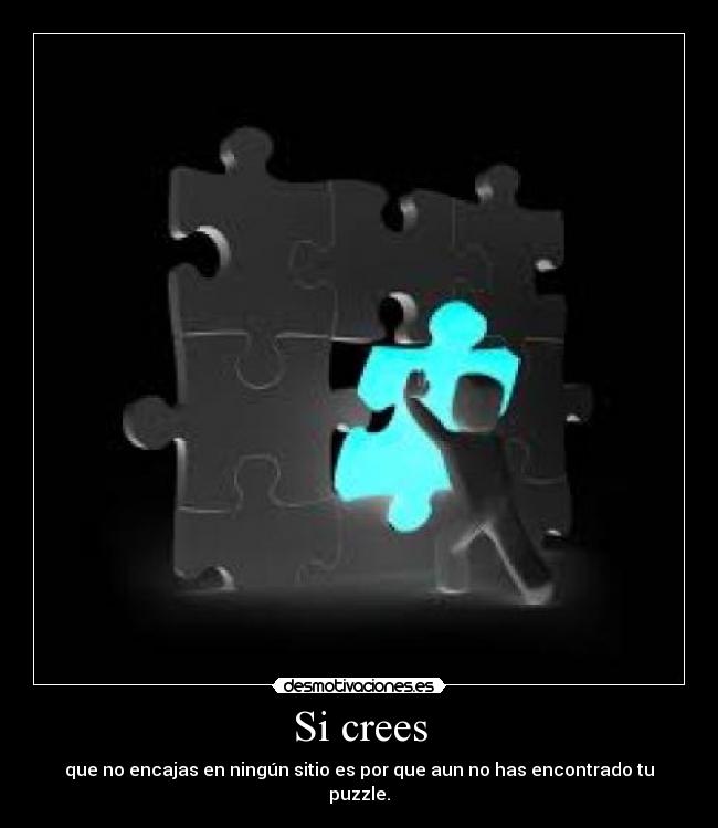 carteles encuentra puzzle desmotivaciones
