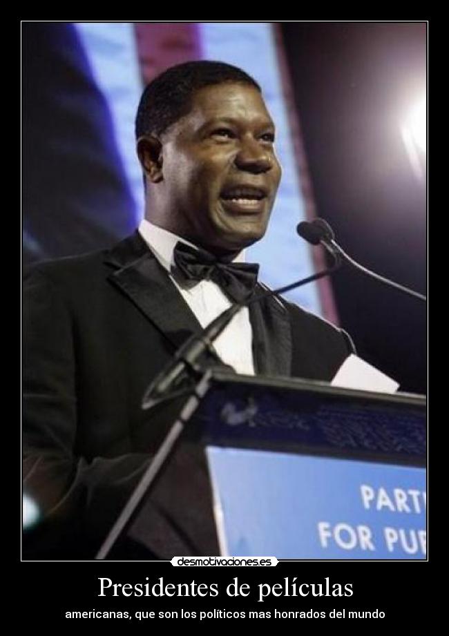 Presidentes de películas - 