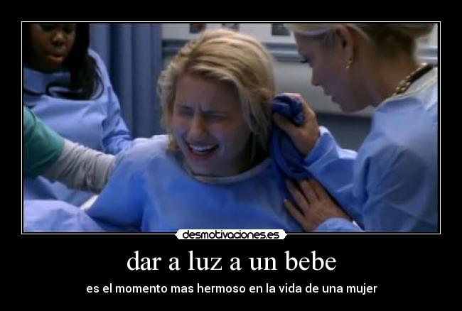 carteles dar luz bebe desmotivaciones