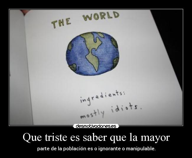 carteles triste historia desmotivaciones