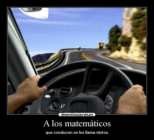 A los matemáticos - 