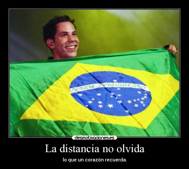 La distancia no olvida - lo que un corazón recuerda.
