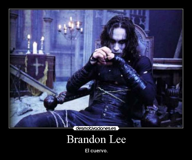 Brandon Lee - El cuervo.