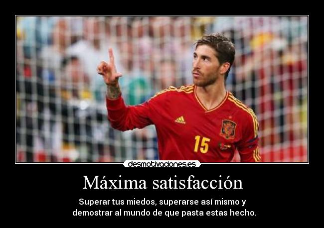 carteles sergio ramos figura autosuperacion desmotivaciones