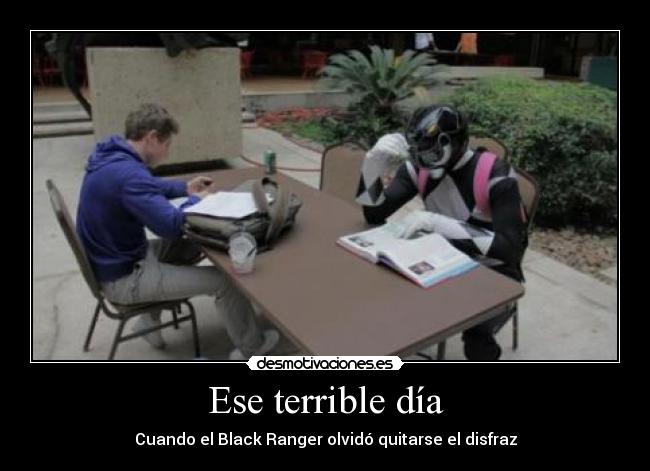 Ese terrible día -