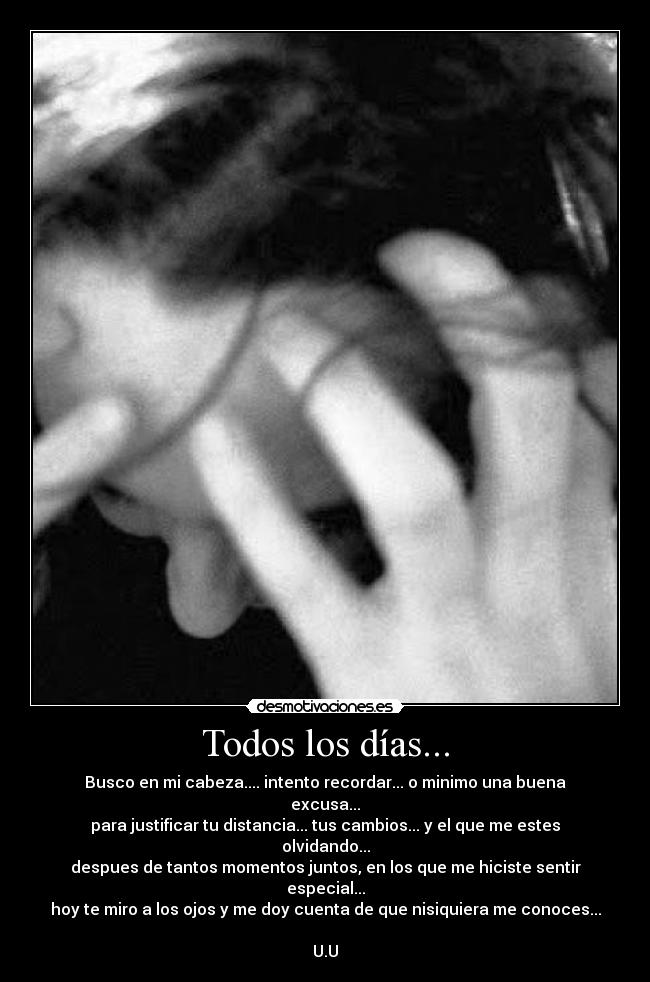 Todos los días... -