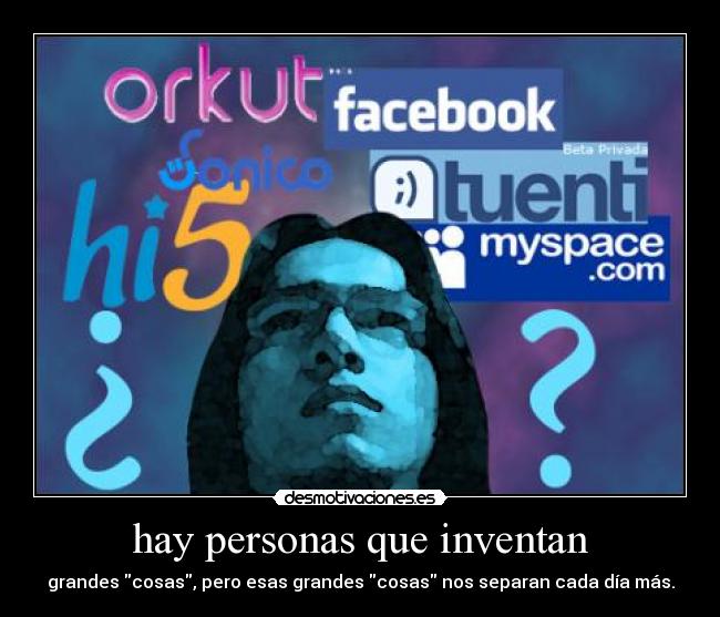 hay personas que inventan - 
