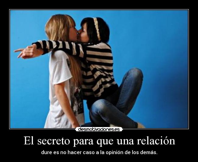 El secreto para que una relación -