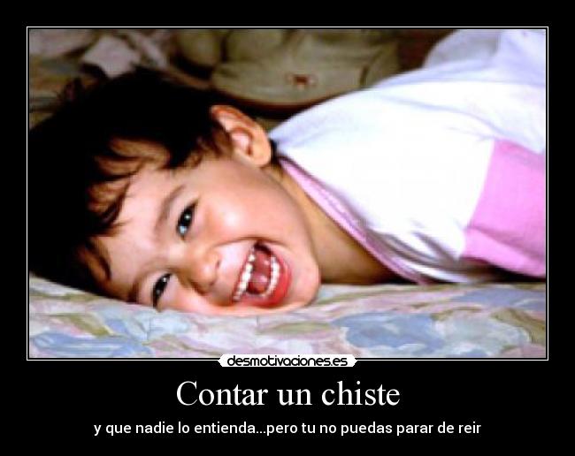 Contar un chiste - 