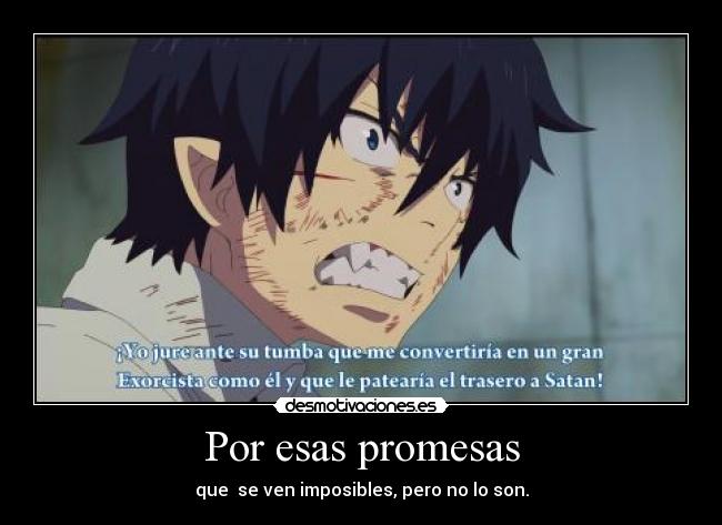 Por esas promesas -
