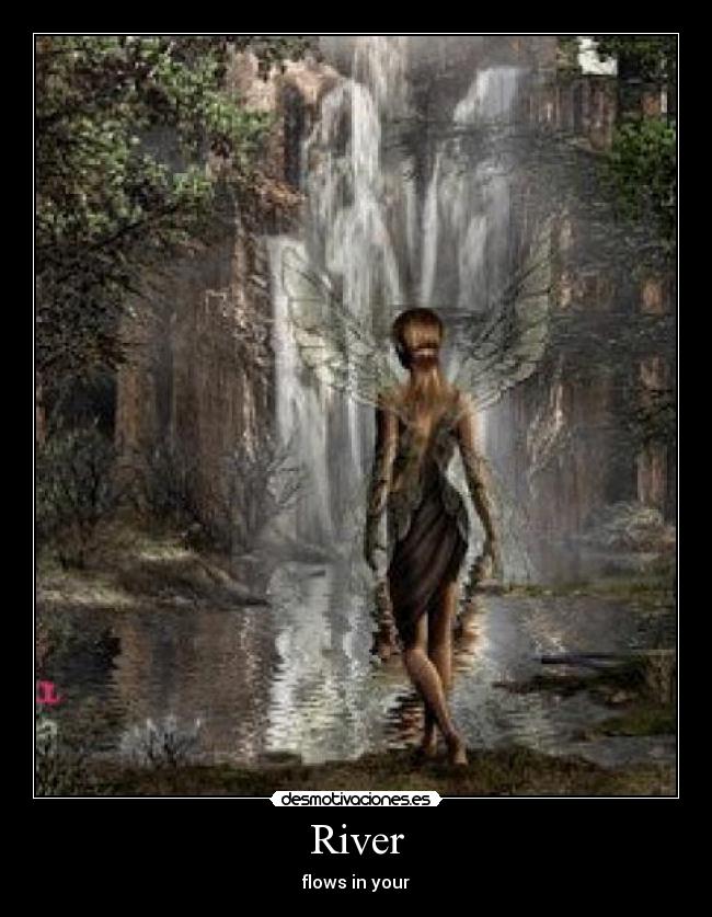 carteles rio fluye desmotivaciones