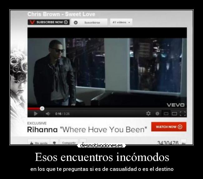 Esos encuentros incómodos -