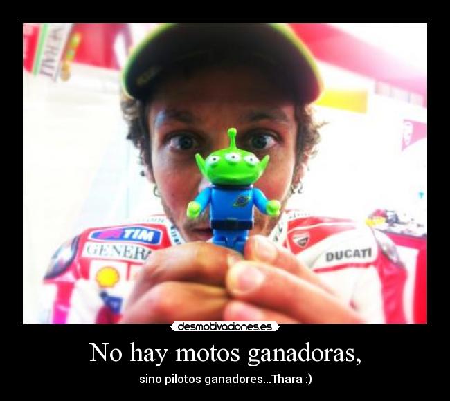 No hay motos ganadoras, -
