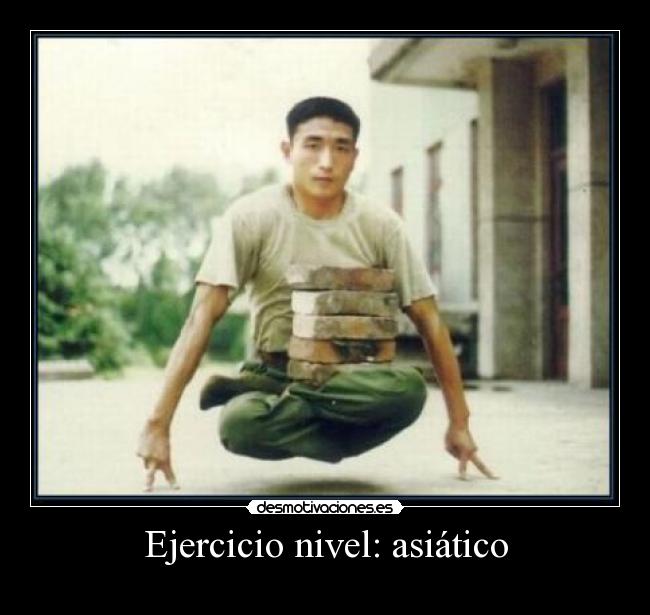 Ejercicio nivel: asiático -