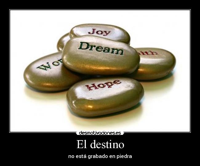 El destino -