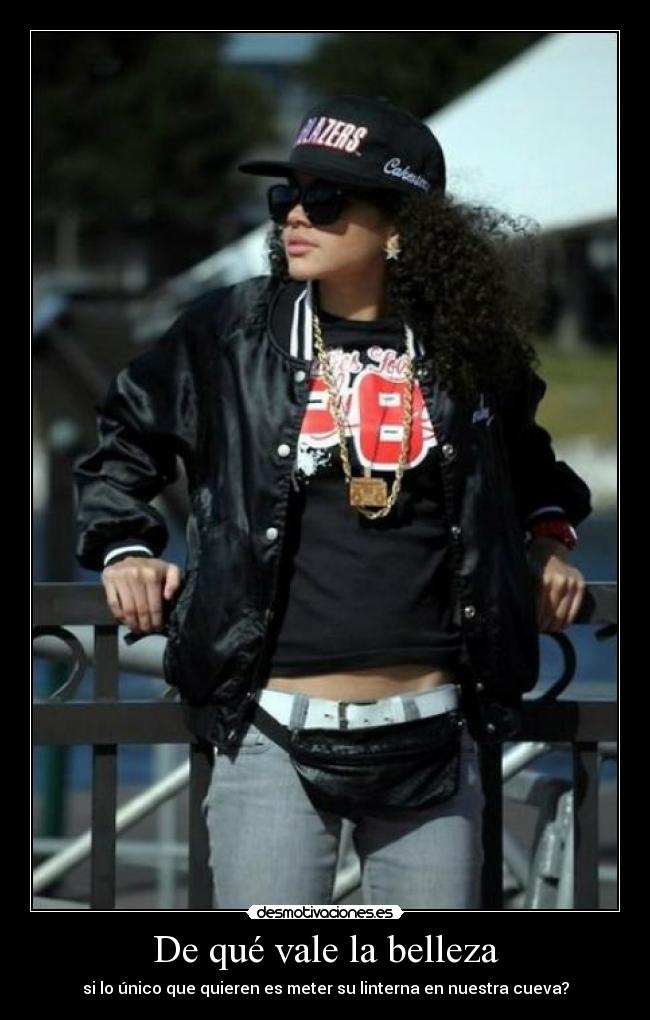 De qué vale la belleza -