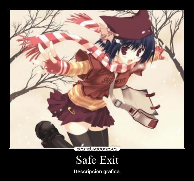 Safe Exit - Descripción gráfica.