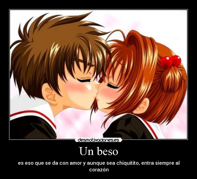Un beso -