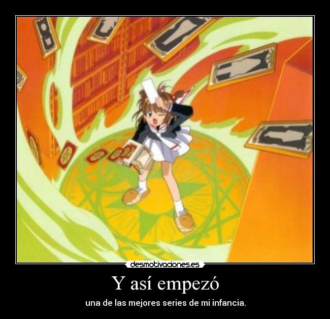 Y así empezó - una de las mejores series de mi infancia.