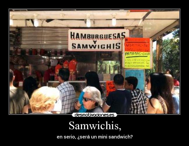 Samwichis, -