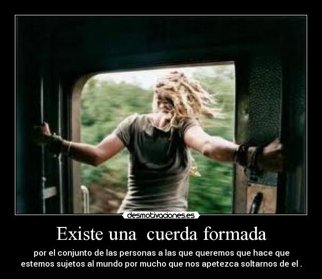 Existe una cuerda formada -