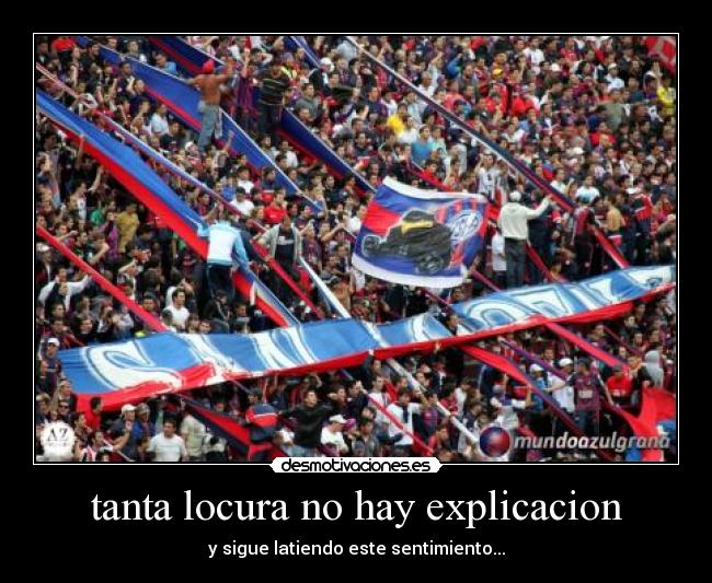 tanta locura no hay explicacion - 