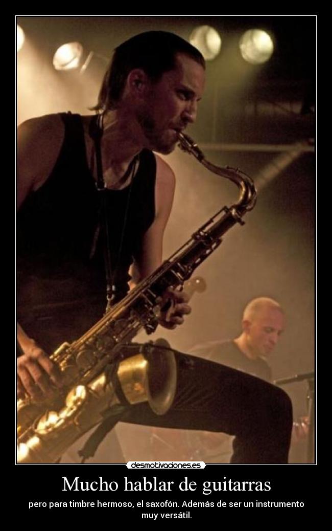 Mucho hablar de guitarras -