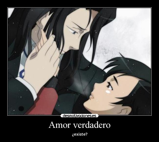 carteles amor amor verdadero existe saya haji blood plus desmotivaciones