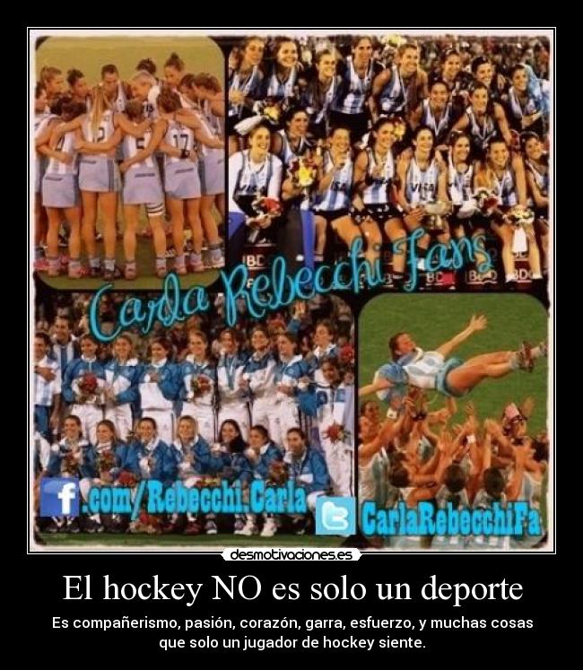 El hockey NO es solo un deporte -