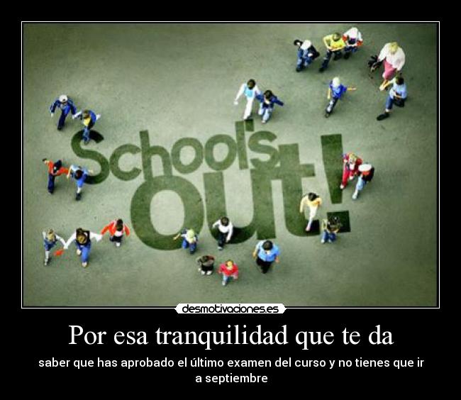 Por esa tranquilidad que te da - 