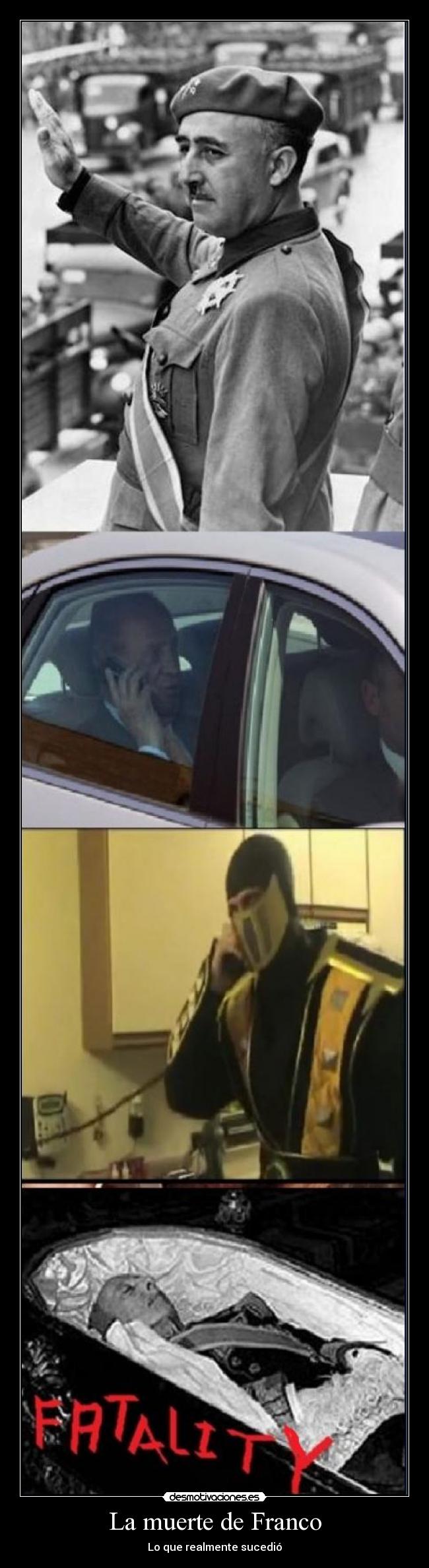 La muerte de Franco -
