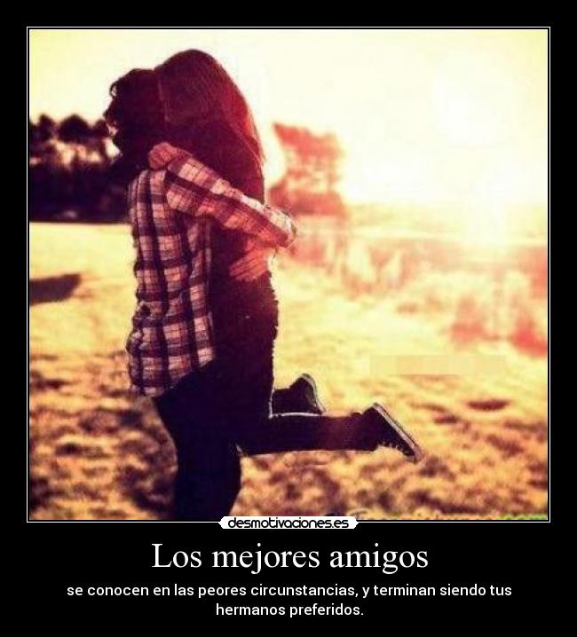 Los mejores amigos -