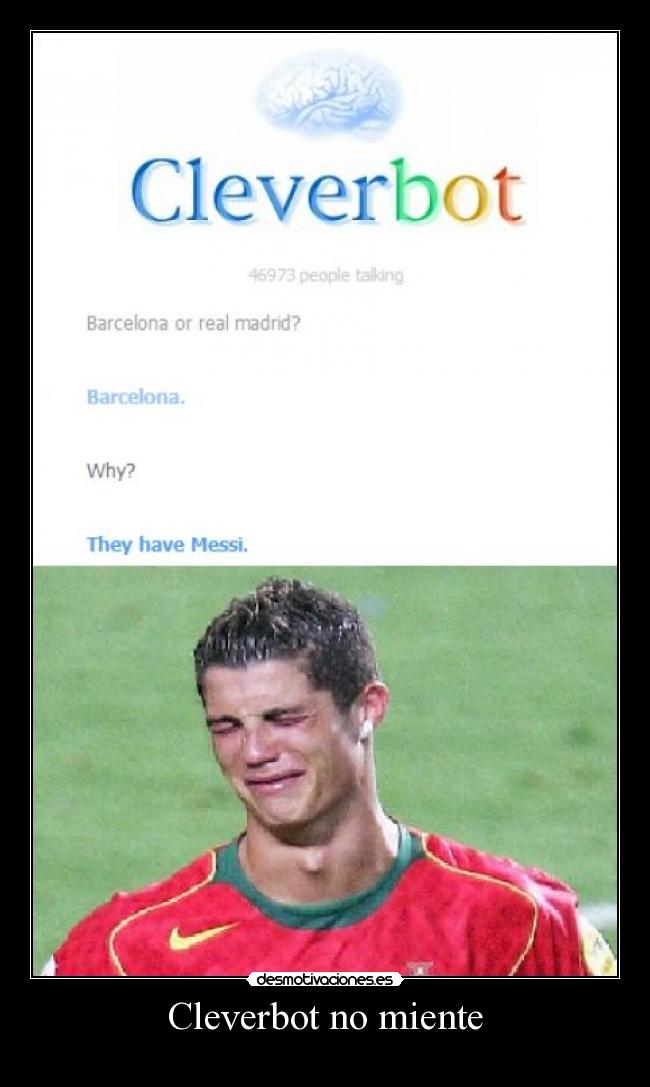 Cleverbot no miente -