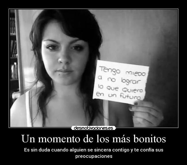 Un momento de los más bonitos -