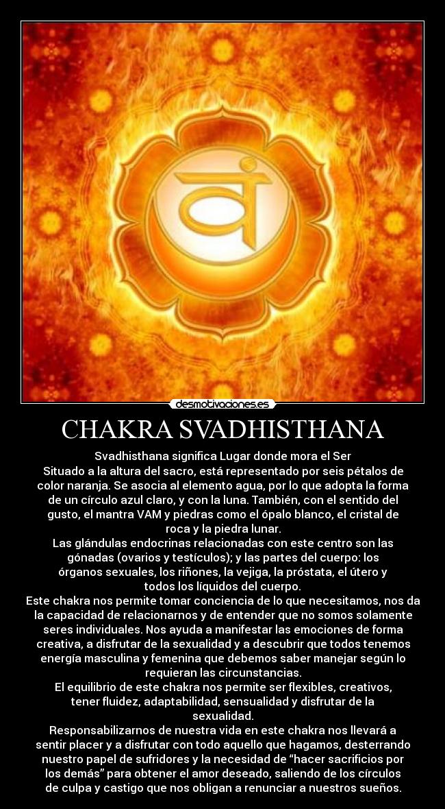 carteles chakra ser naranja desmotivaciones