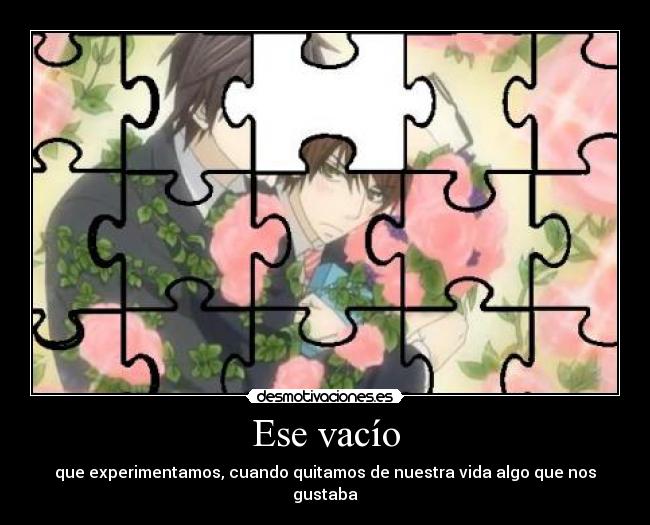 Ese vacío -