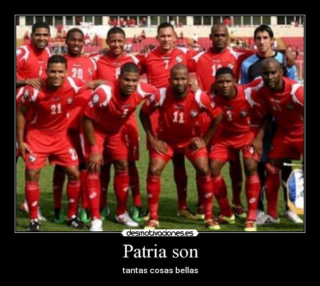 Patria son - tantas cosas bellas