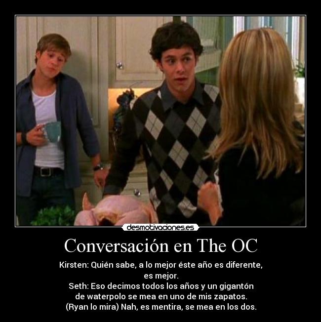 Conversación en The OC - 