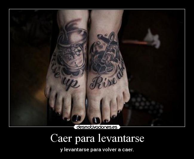 Caer para levantarse -