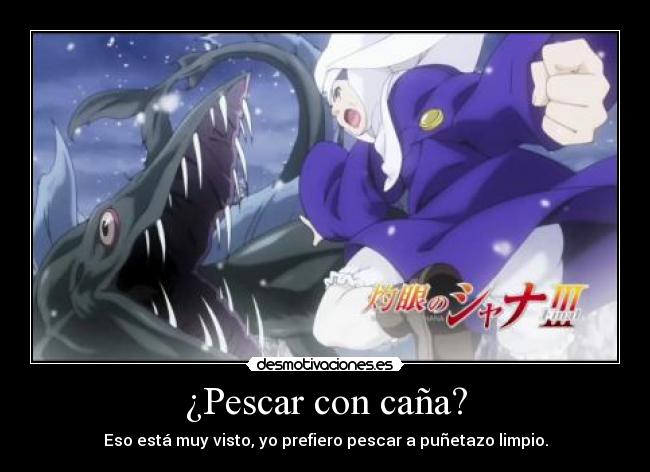 carteles gaararafez harukaze anime manga shakugan shana desmotivaciones