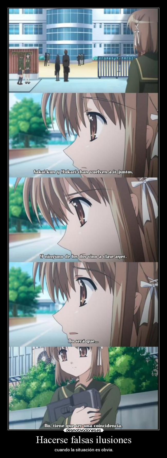 Hacerse falsas ilusiones -